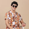 Ethnic Square Brown Co-Ords Regular Size Co-Ords Bushirt