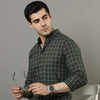 Imperial Green Checks Shirt Checks Shirt Bushirt