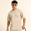 Utility Oversize Ivory Co-Ords Set Oversize Co-ords Bushirt