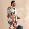 Leaflet White Plus Size Co-Ords Plus Size Co-Ords Bushirt