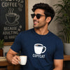 Copycat Navy Blue Classic Fit T-Shirt Graphic T-Shirts Bushirt