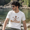 Calm A Sutra White Graphic T-Shirts Bushirt