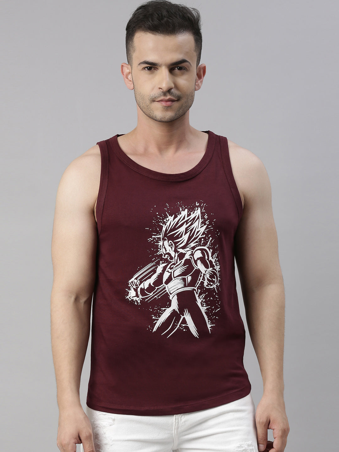 Dokkan Battle Goku - Dragon Ball Z Anime Vest Vest Bushirt