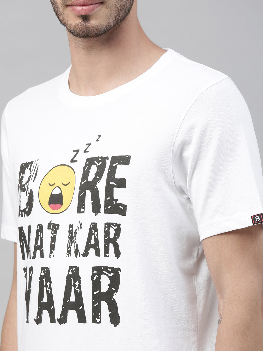 Bore Mat Kar Yaar T-Shirt Graphic T-Shirts Bushirt