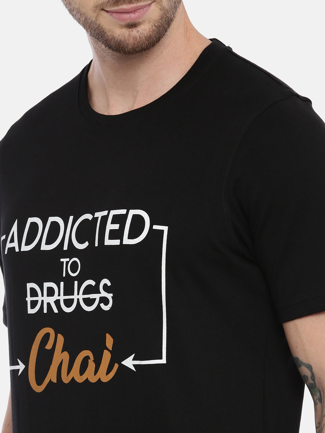 Addicted To Chai T-Shirt Graphic T-Shirts Bushirt