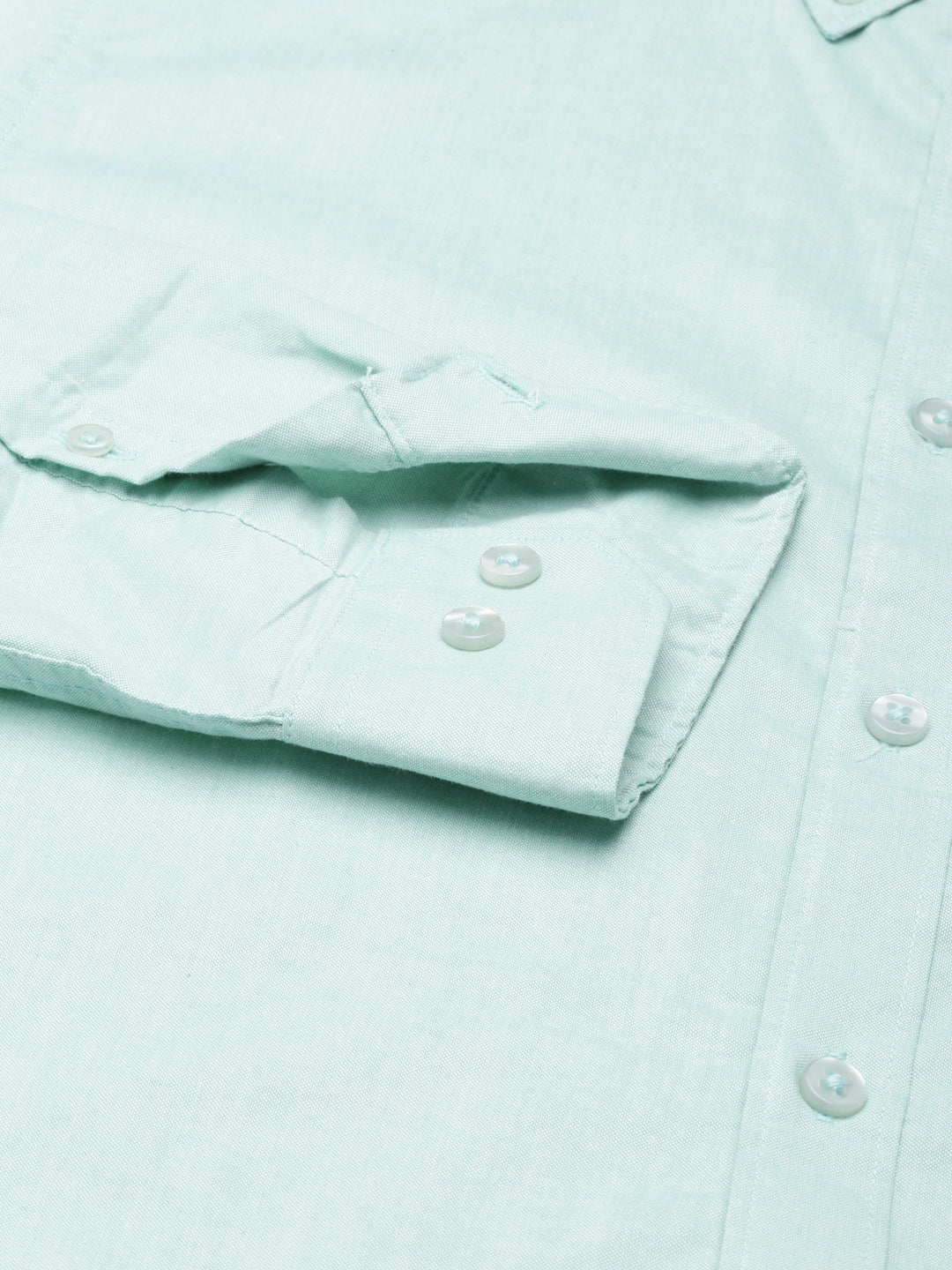 Pale Turquoise Button Down Solid Shirt Solid Shirt Bushirt