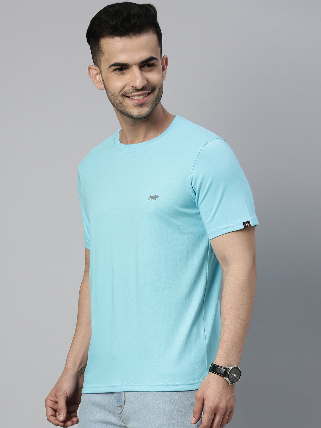 Solid T-Shirts - Pick Any 3 Plain T-Shirts Bushirt