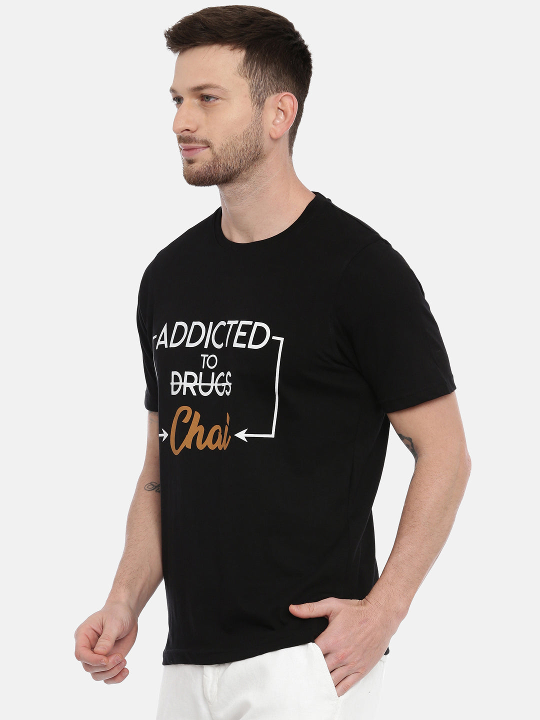 Addicted To Chai T-Shirt Graphic T-Shirts Bushirt