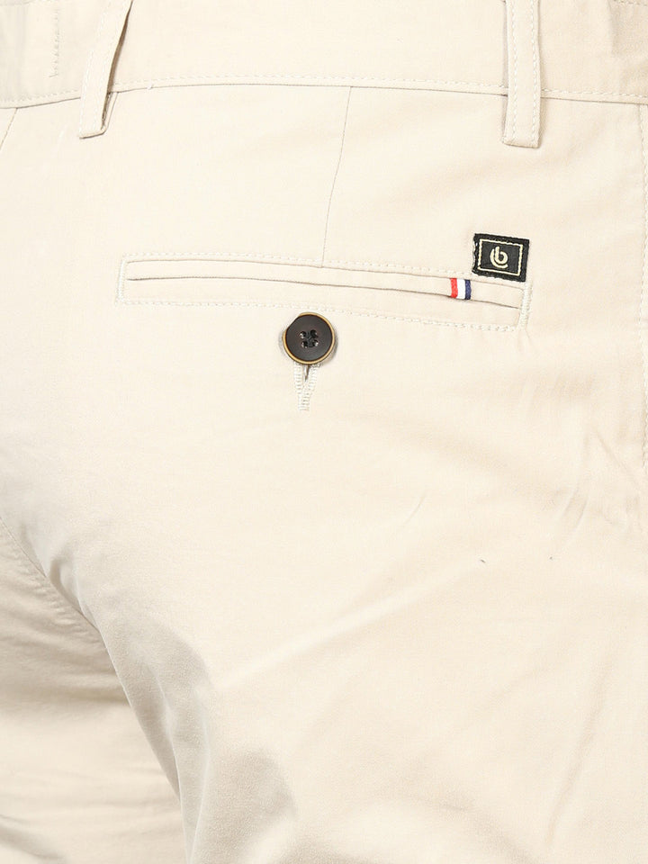 Classic Cream Chino Shorts Men's Shorts Bushirt