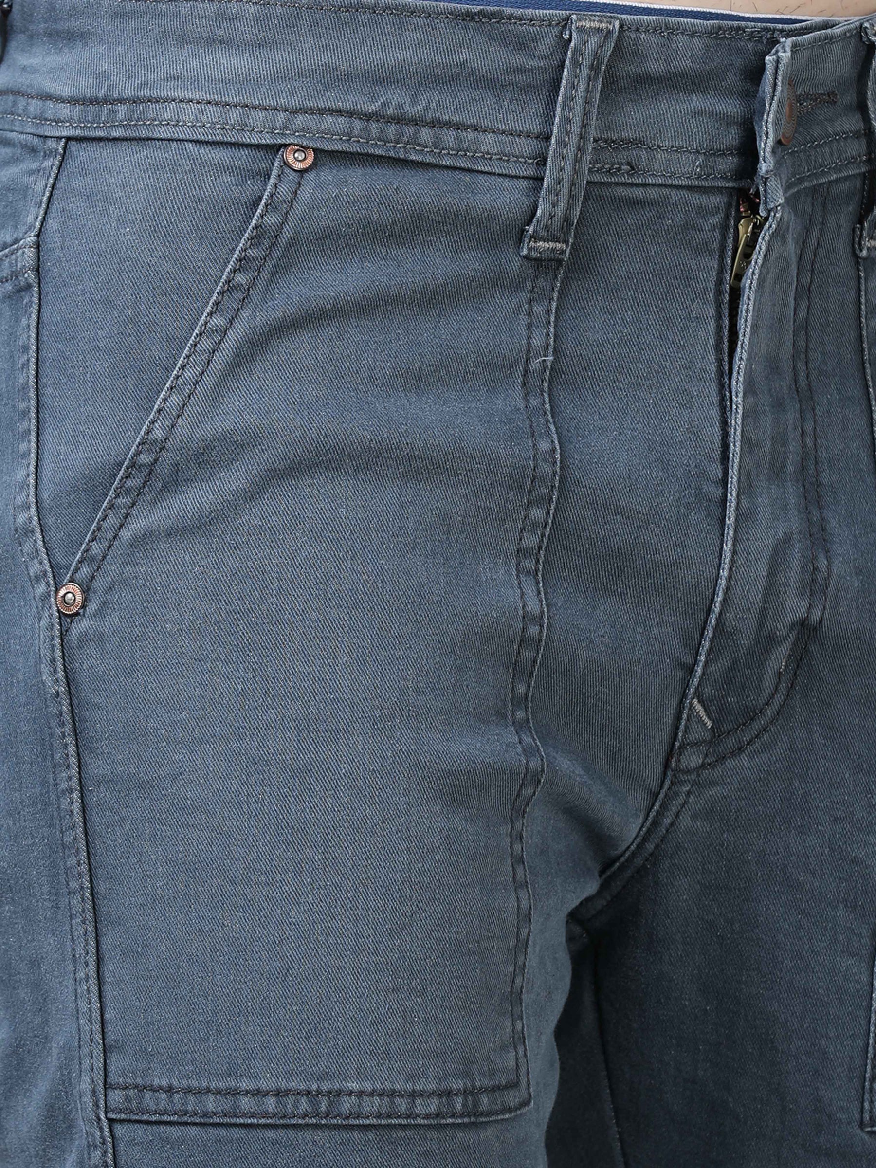 Authentic Pebble Grey Cargo Jeans Cargo Jeans Bushirt