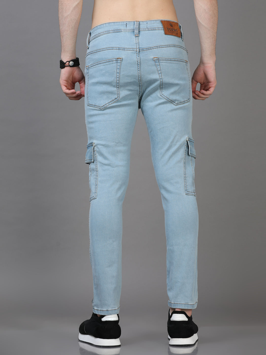 Authentic Ice Blue Cargo Jeans Cargo Jeans Bushirt
