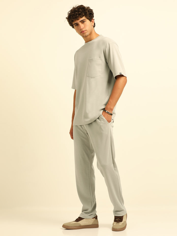 Pastel Grey Oversize Co-Ords