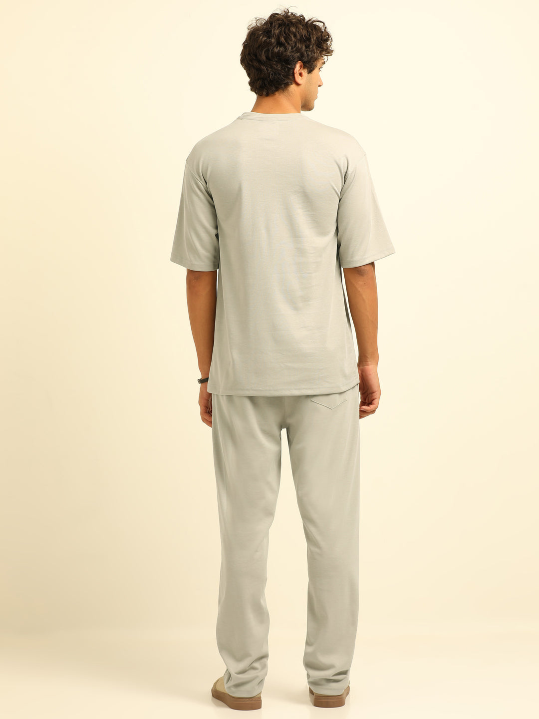 Pastel Grey Oversize Co-Ords