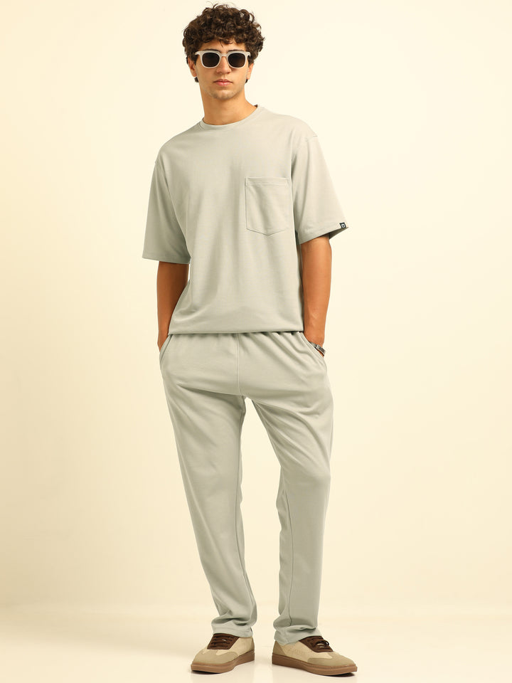 Pastel Grey Oversize Co-Ords
