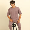 Lavender Oversize Co-Ords Oversize Co-ords Bushirt