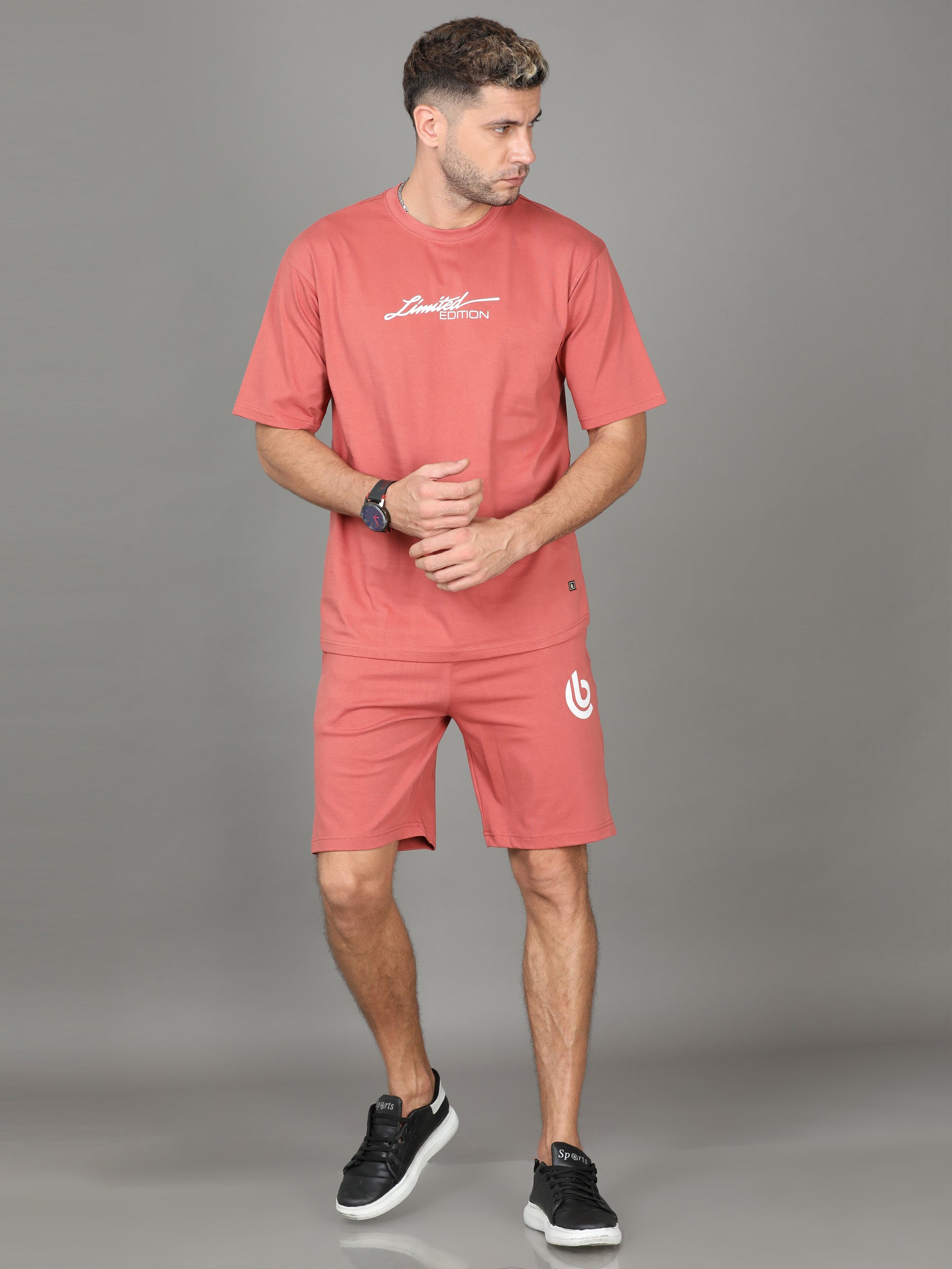 Limited Edition Scarlet Maroon Oversize Co-ords Oversize Co-ords Bushirt
