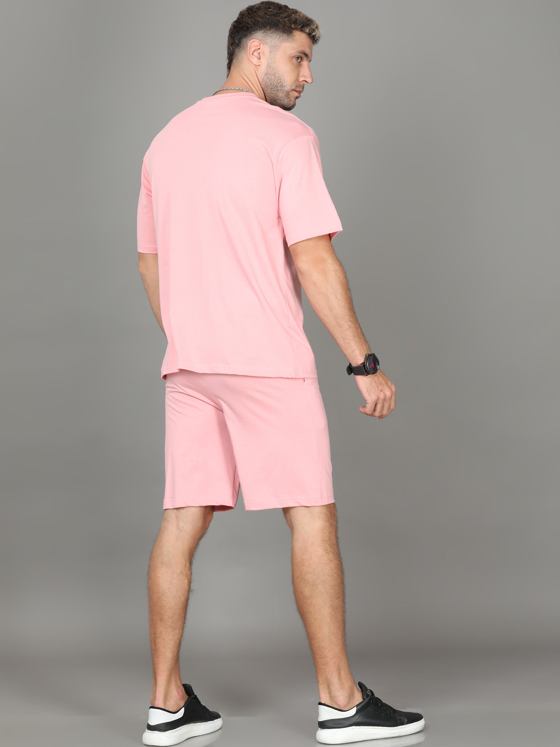 Limited Edition Pastel Pink Oversize Co-ords Oversize Co-ords Bushirt
