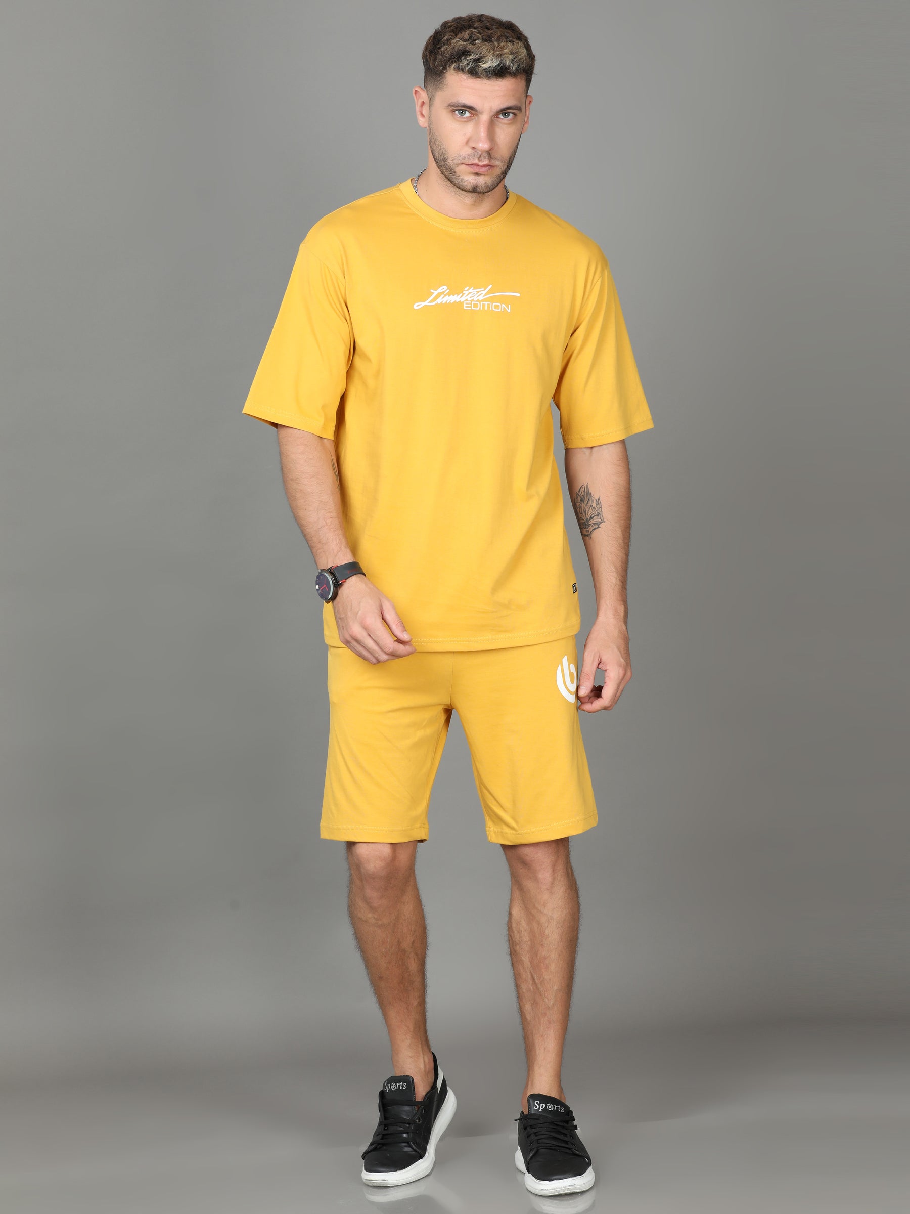 Limited Edition oversize Mustard Co-ords Oversize Co-ords Bushirt
