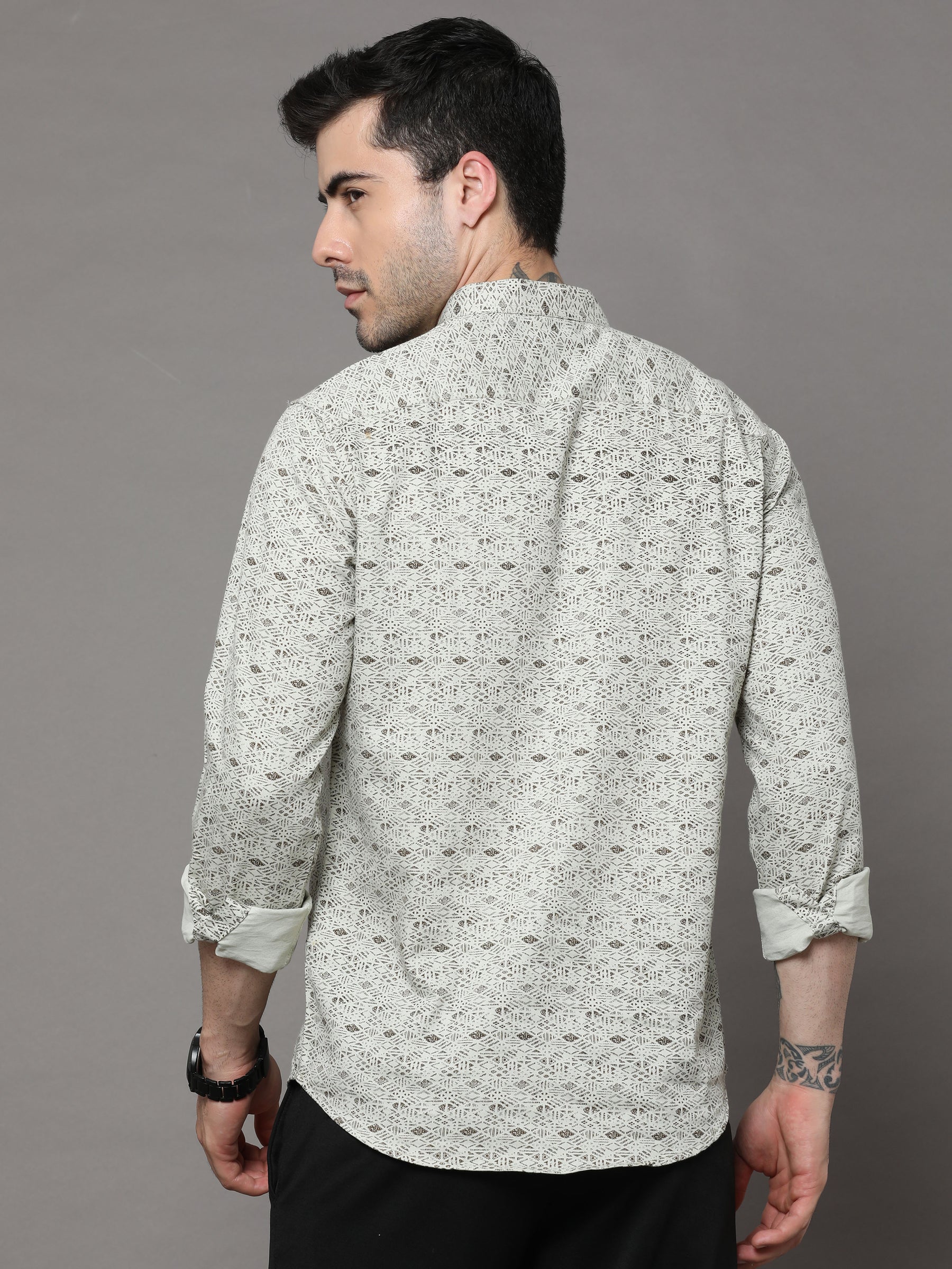 Pista Printed Kurta Kurta Bushirtin