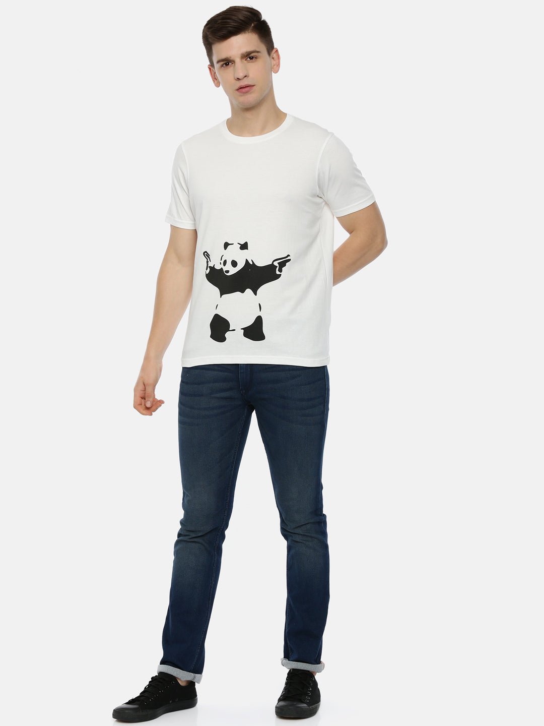 Giant Panda T-Shirt Graphic T-Shirts Bushirt