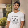 No Signal White Classic Fit T-Shirt Graphic T-Shirts Bushirt