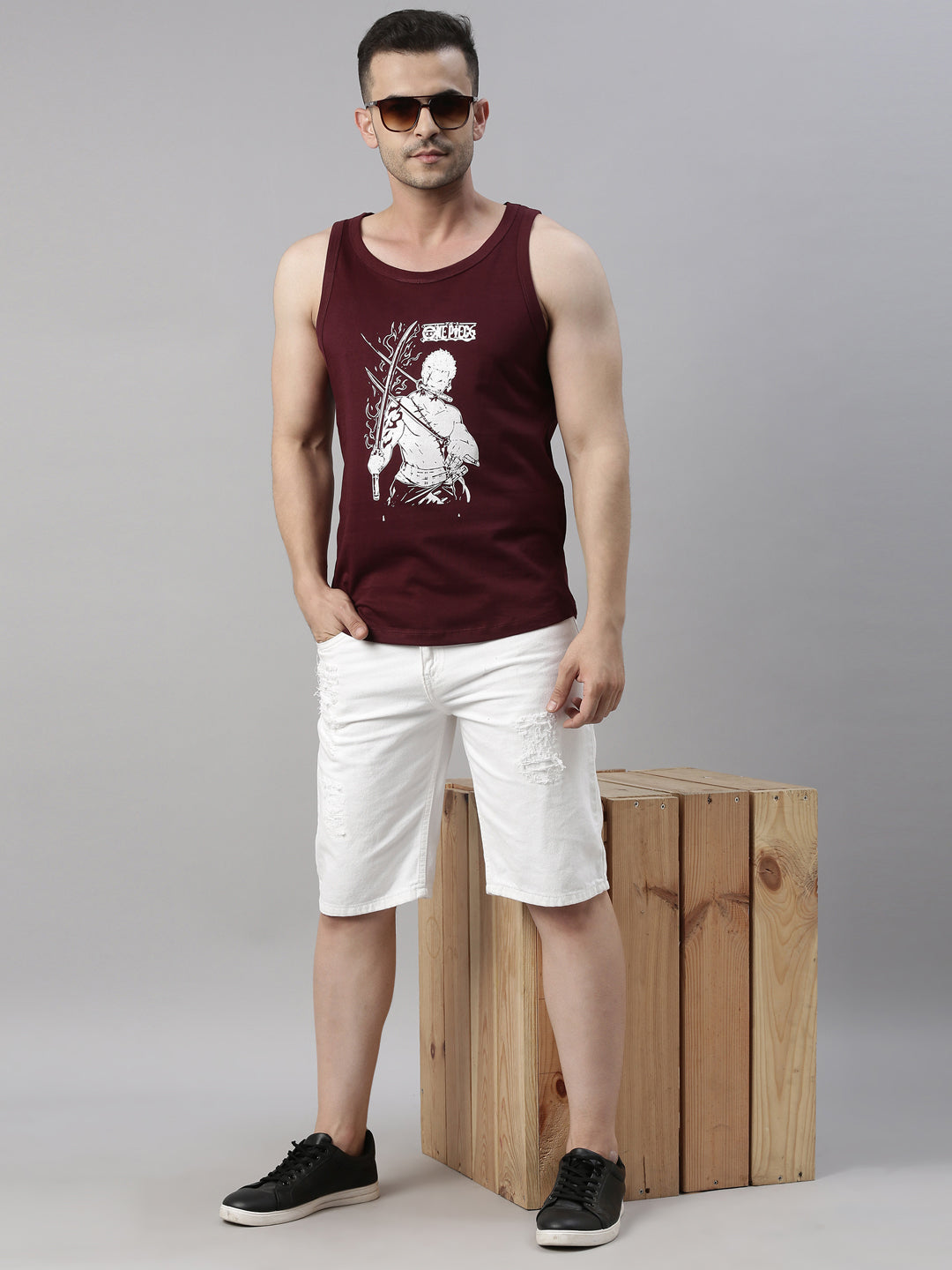 Roronoa Zoro - One Piece Anime Vest Vest Bushirt