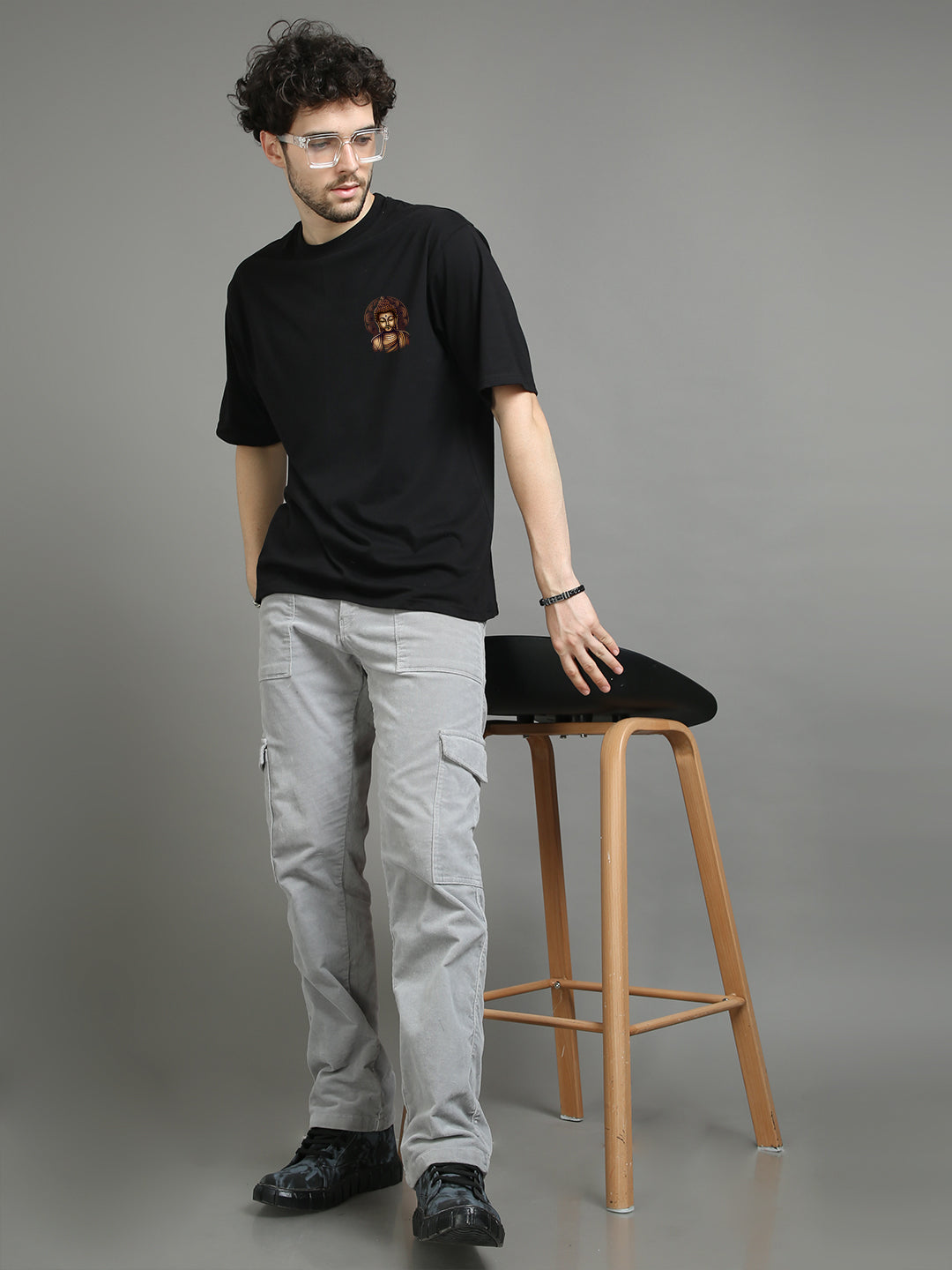 Buddham Sharanam Oversize T-Shirt Oversize T-Shirt Bushirt