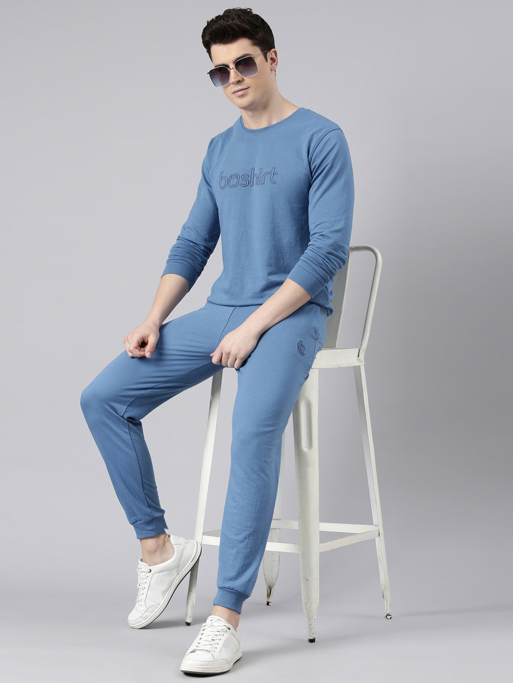 Bushirt Aegean Blue CO-Ords Co-Ords Bushirt