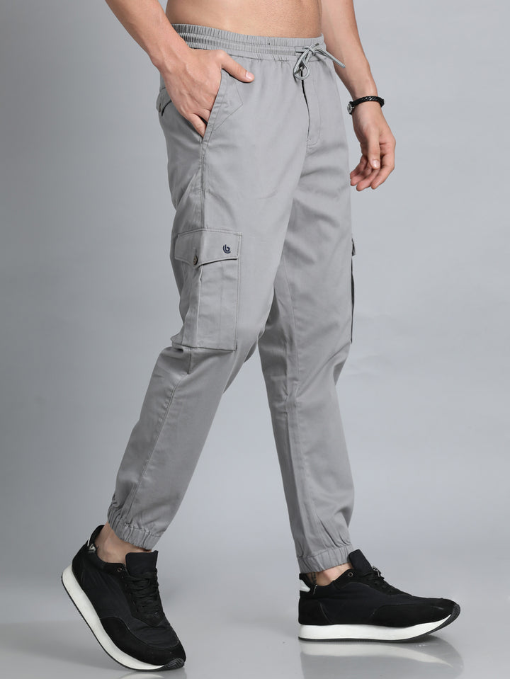 Stone Grey Cargo Pant Chinos Bushirt