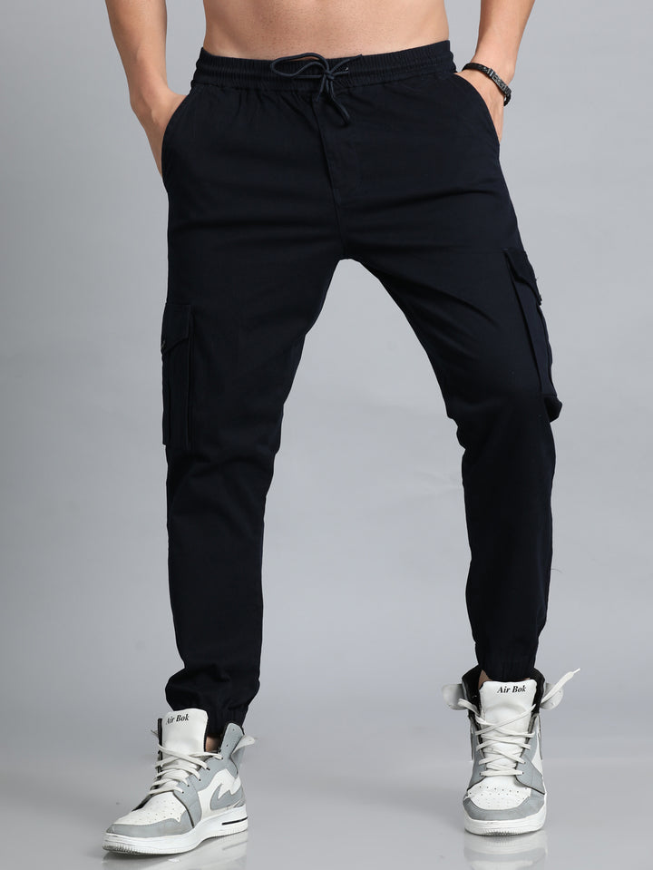 Navy Blue Cargo Pant Chinos Bushirt