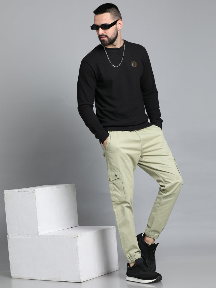 Sage Green Cargo Pant Chinos Bushirt