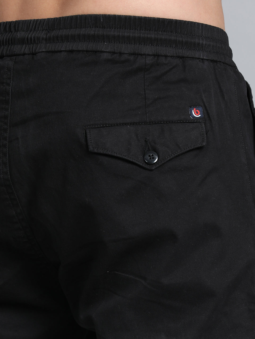 Black Cargo Pant Chinos Bushirt