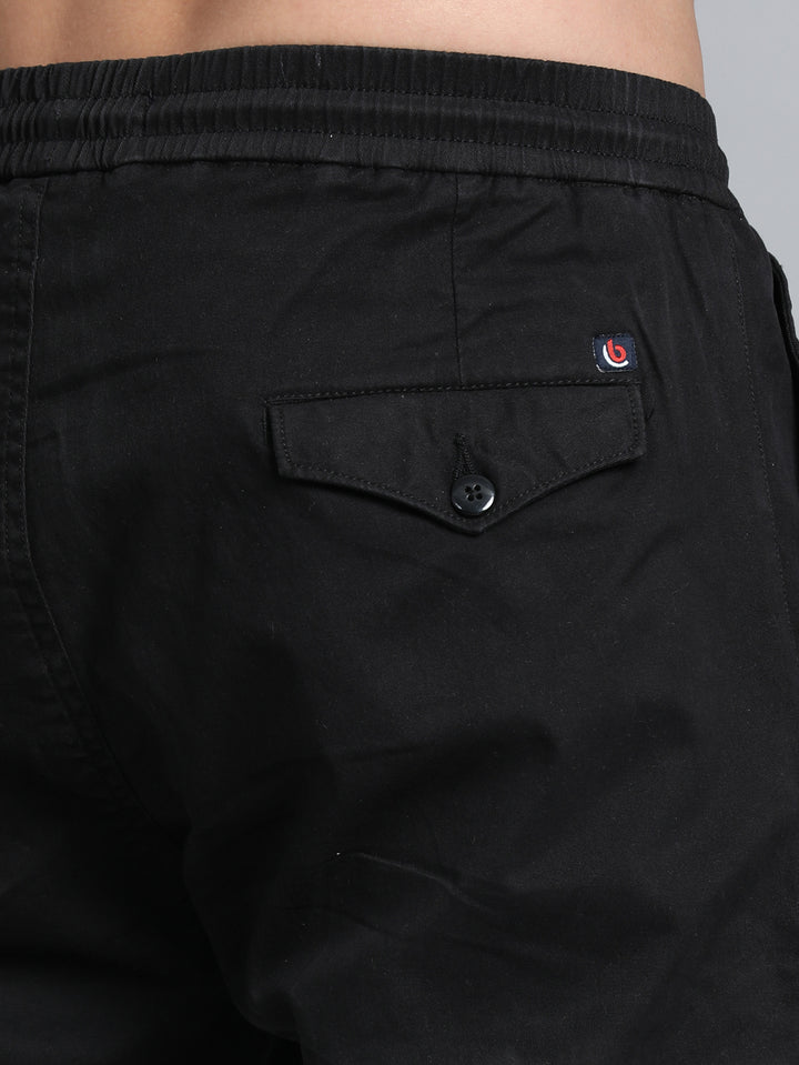 Black Cargo Pant Chinos Bushirt