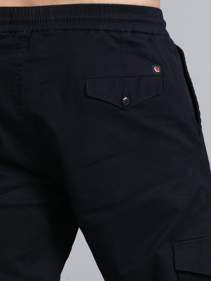 Navy Blue Cargo Pant Chinos Bushirt