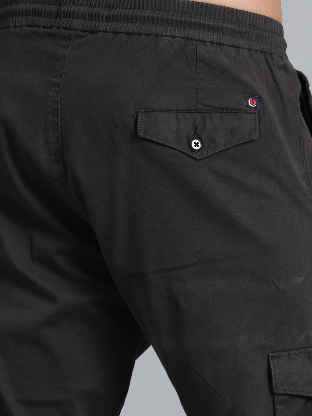 Charcoal Grey Cargo Pant Chinos Bushirt