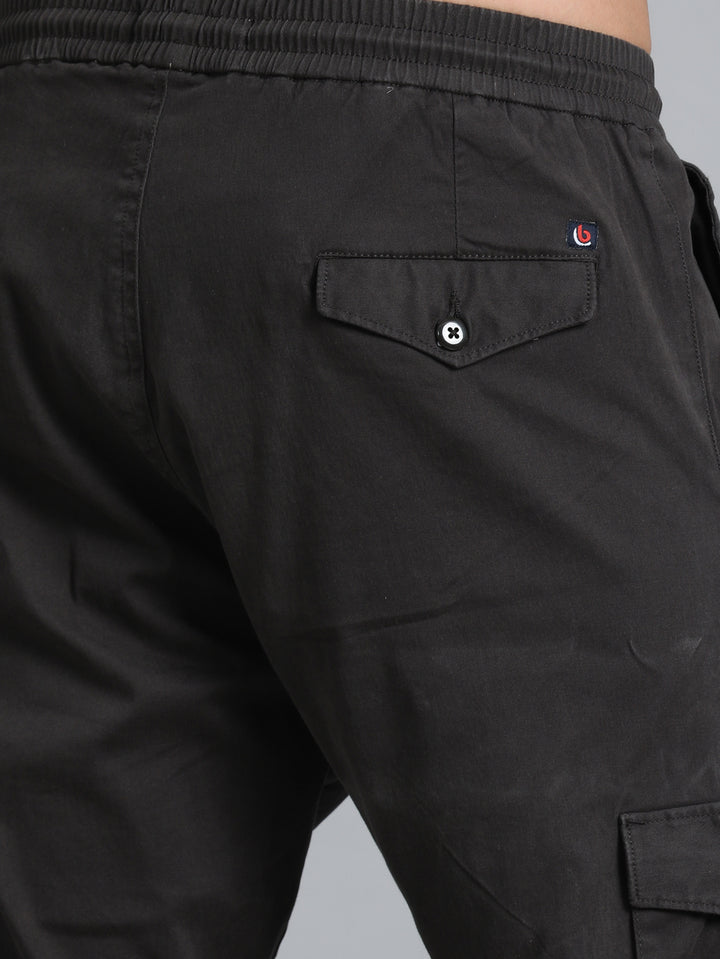 Charcoal Grey Cargo Pant Chinos Bushirt