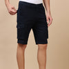 Navy Blue Cargo Shorts Men's Shorts Bushirt