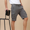 Stone Grey Cargo Shorts Men's Shorts Bushirt