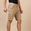 Beige Cargo Shorts Men's Shorts Bushirt