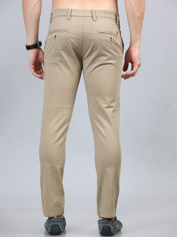 Fringe Light Khaki Solid Chinos Chinos Bushirt