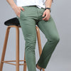 Fringe Sage Green Solid Chinos Chinos Bushirt