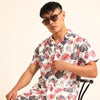 White printed Co-Ords Regular Size Co-Ords Bushirt