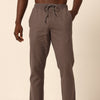 Tuscan Brown Linen Regular Fit Trouser Linen Trouser Bushirt