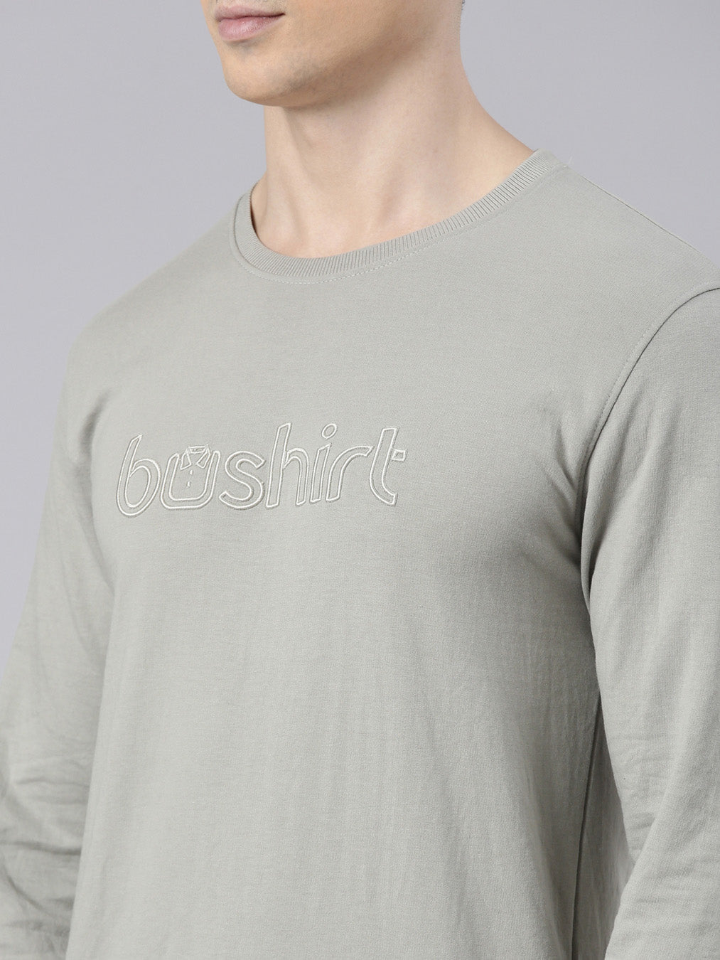 Bushirt Light Grey Co-Ords Co-Ords Bushirt