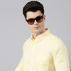 Minion Yellow Button Down Solid Shirt Solid Shirt Bushirt