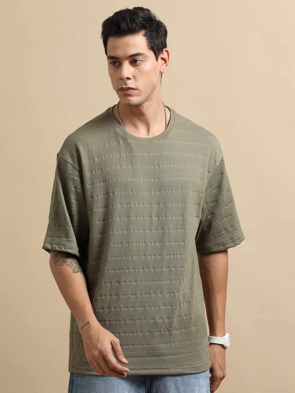 Crush Fern Green Oversize T-Shirt Oversize T-Shirt Bushirt