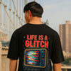 Life is a Glitch Oversize T-Shirt Oversize T-Shirt Bushirt