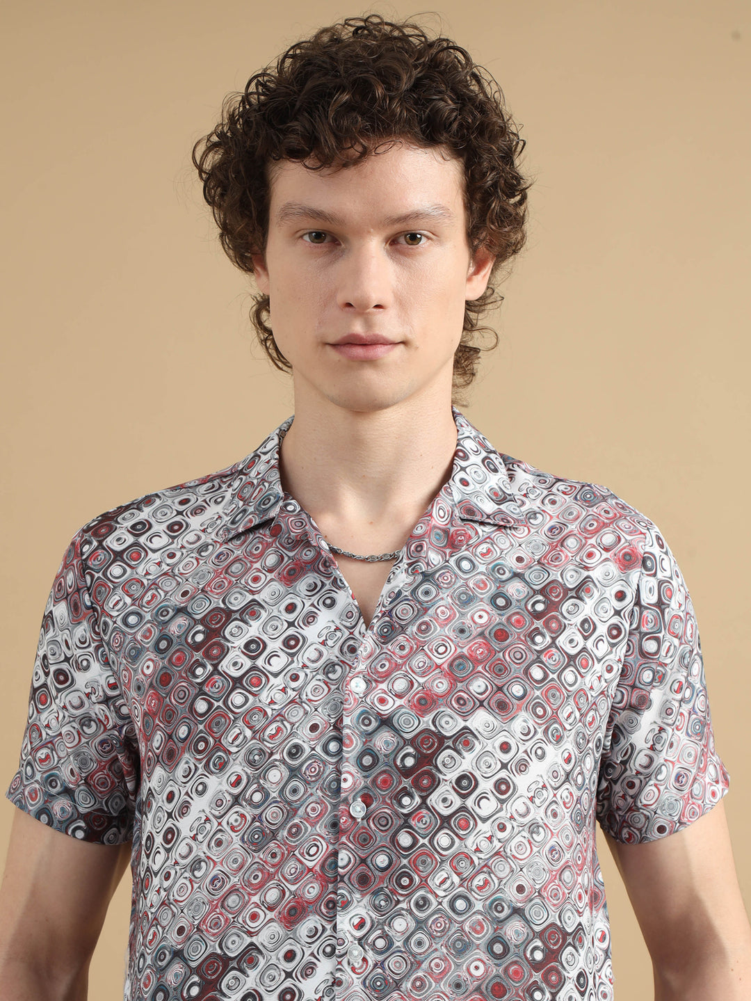 Blocked Grey Co-Ords Regular Size Co-Ords Bushirt