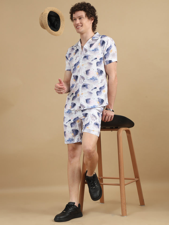 Bloom Lavender Co-Ords Regular Size Co-Ords Bushirt