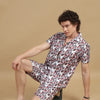 Soft Feather White Co-Ords Regular Size Co-Ords Bushirt